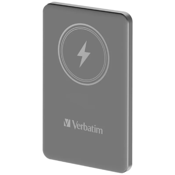 Verbatim 5000mAh 磁吸無線流動充電池 (66907, 66908, 66909)【原裝行貨】