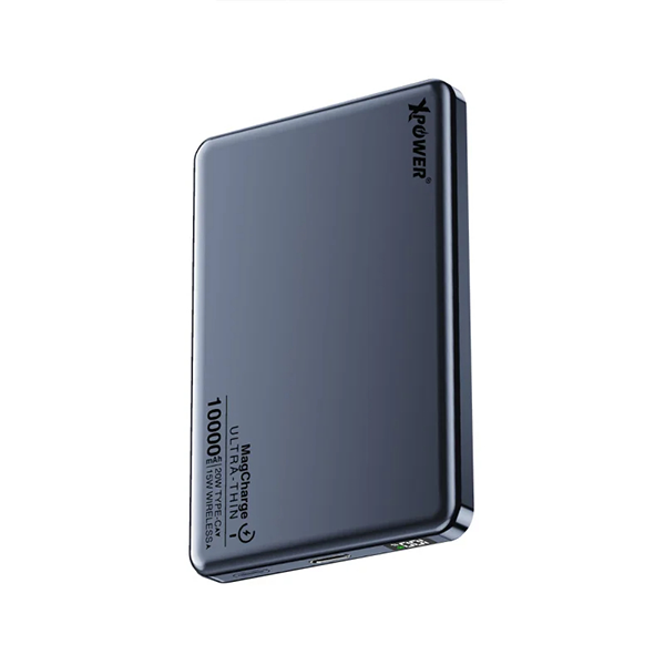 XPower 10000mAh 鋁合金超薄 PD 3.0 磁吸無線快速充電器 M10K【原裝行貨】