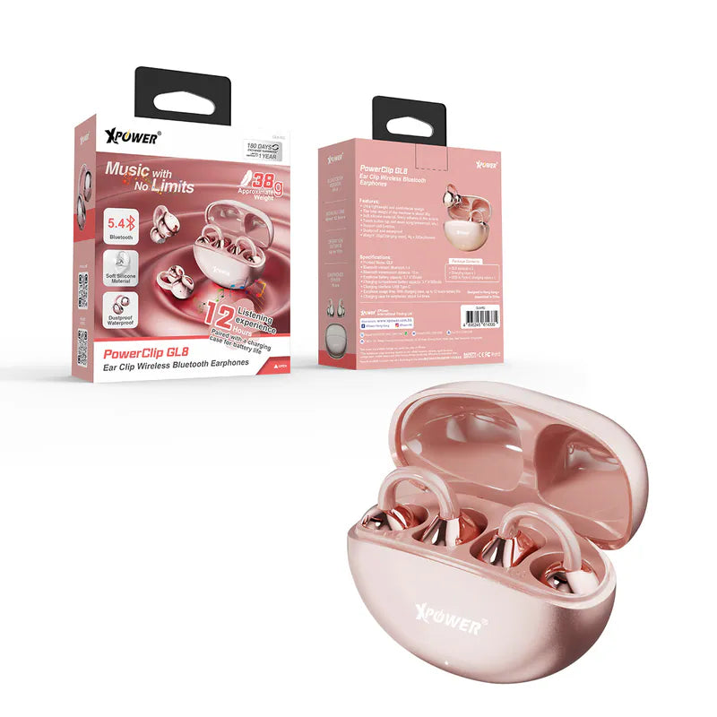 XPower PowerClip GL8 耳夾式無線藍牙耳機【原裝行貨】