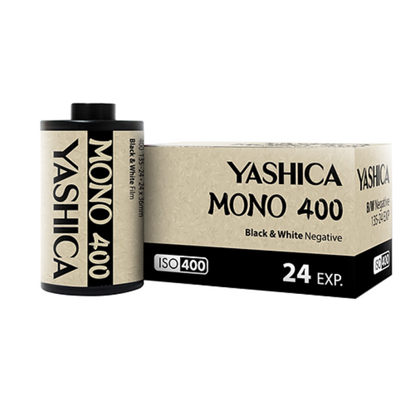 YASHICA YAS-F35M40 黑白菲林 Mono 400 B&W 35MM Film 24Exp【原裝行貨】