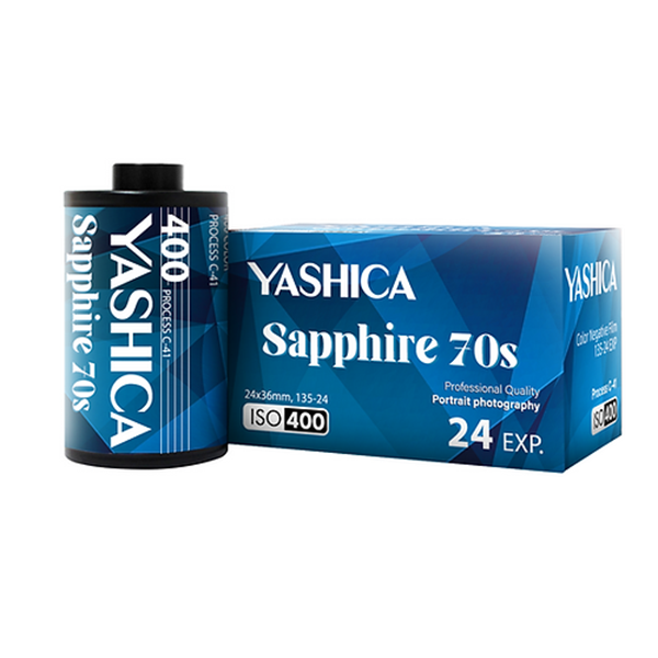 YASHICA YAS-F35S70 彩色菲林 Sapphire 70S 35MM Film 24Exp 膠卷【原裝行貨】