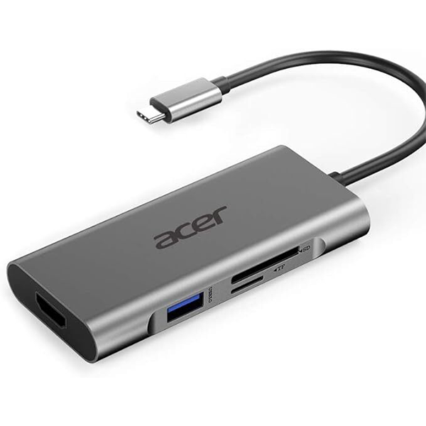 Acer 7 IN 1 USB-C Mini Dock ODK380 擴展器【原裝行貨】