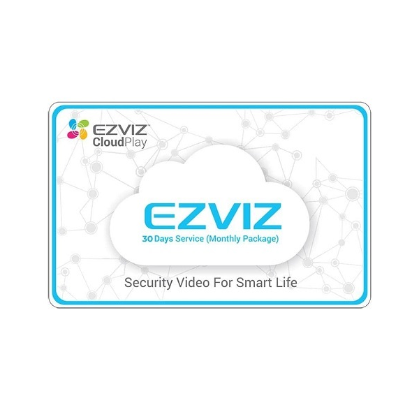 EZVIZ Cloud Card (Yearly) (7/30-Days) CloudPlay 雲端循環錄影方案【原裝行貨】