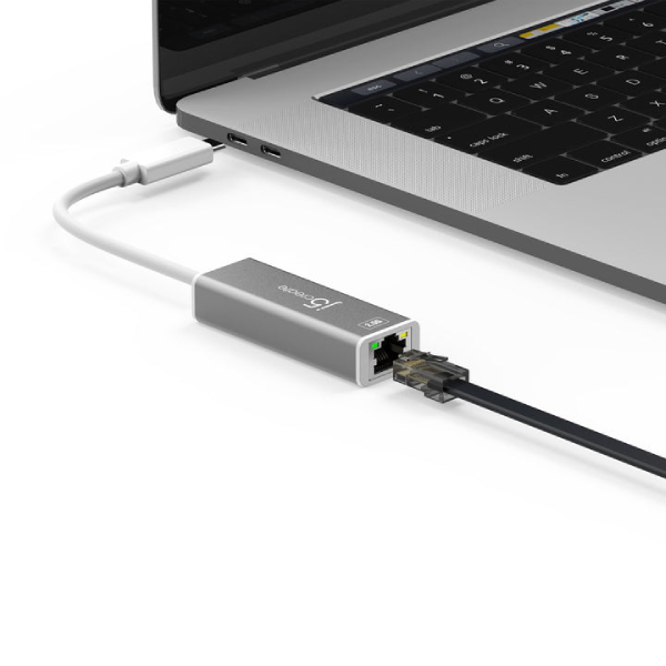 j5create JCE145 USB-C to 2.5G超高速外接網路卡【原裝行貨】