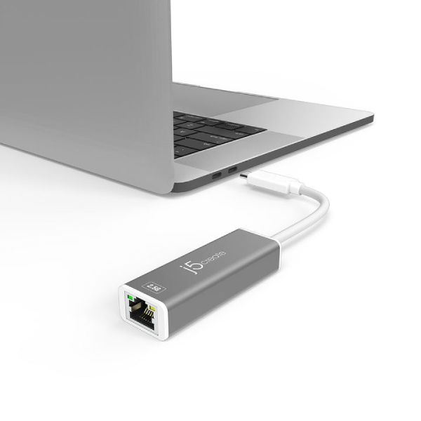 j5create JCE145 USB-C to 2.5G超高速外接網路卡【原裝行貨】