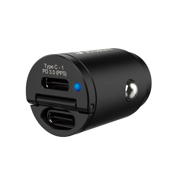 Verbatim Dual Type C PD 3.0 45W 迷你汽車充電器 Mini Car Charger 66883【原裝行貨】