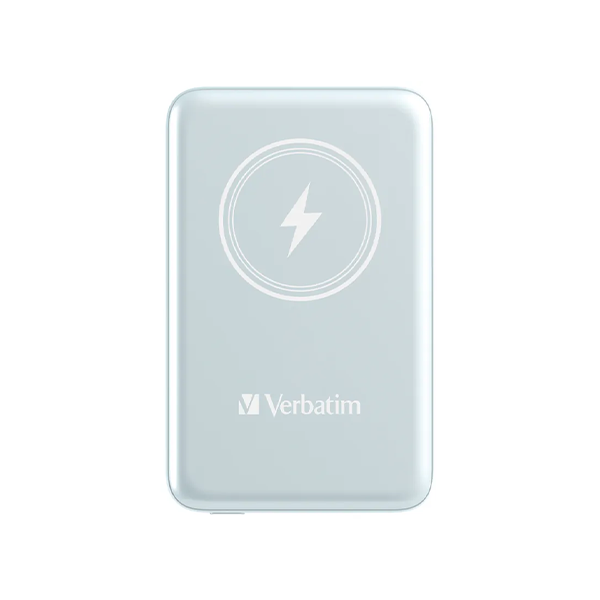 Verbatim 10000mAh Qi 15W PD 20W 磁吸無線流動充電池 (MCP-10) 32245【原裝行貨】