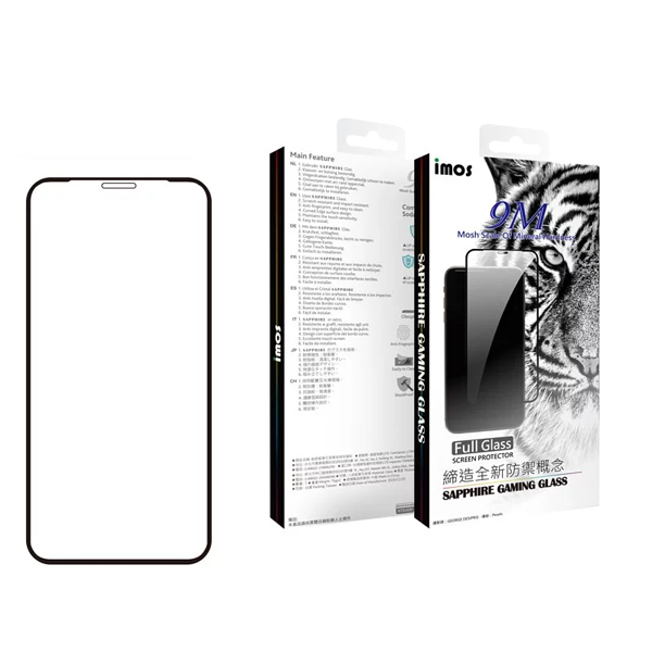 imos Sapphire 2.5D iPhone11 滿版人造藍寶石玻璃螢幕保護貼 - Five 1 Store