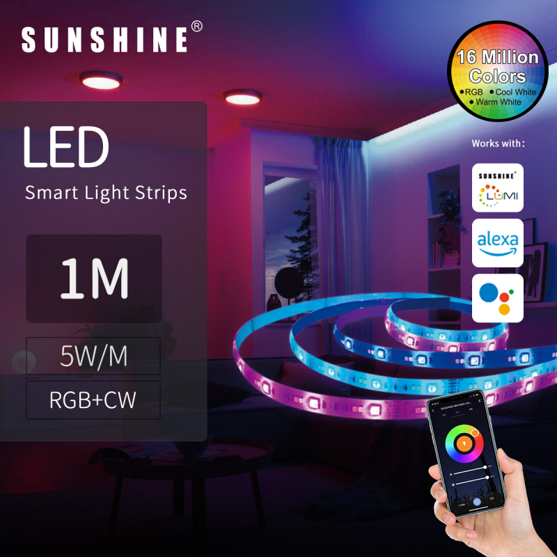 Sunshine Lumi LED 智能燈帶 (1米/3米)【香港行貨】