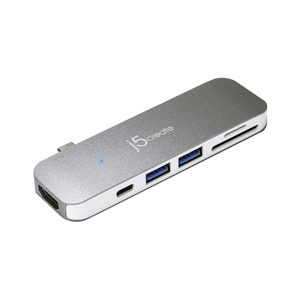 j5create JCD386 七合一 USB-C UltraDrive 轉接器 - Five 1 Store
