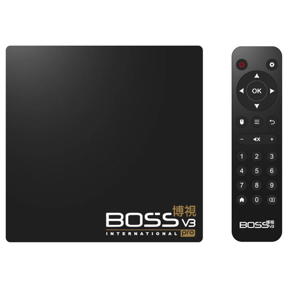 BossTV 博視 V3Pro 電視盒子【香港行貨】 - Five 1 Store