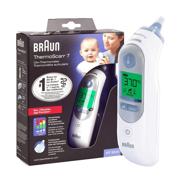 Braun IRT-6520 ThermoScan 7 紅外線耳溫槍 (平行進口) - Five 1 Store
