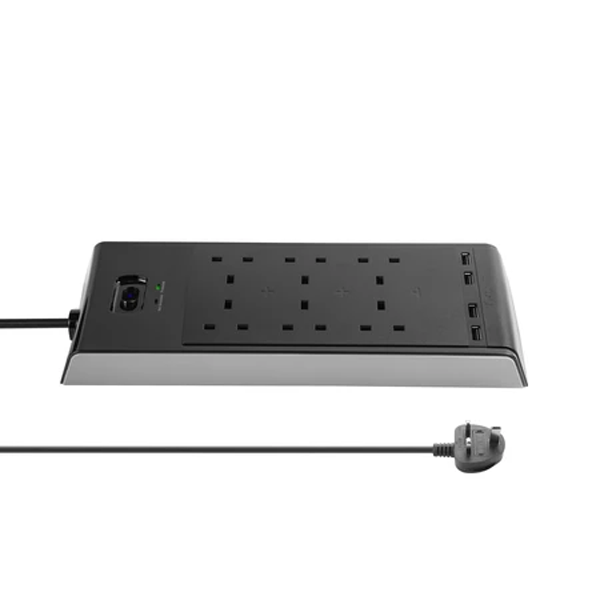 Targus SmartSurge 6 防雷拖板連4個智能USB充電插口【香港行貨】 - Five 1 Store