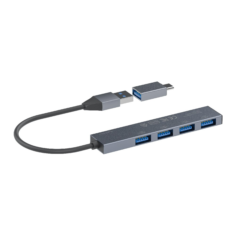 Verbatim 4-in-1 USB擴展器 (附Type C 轉接器) - Five 1 Store