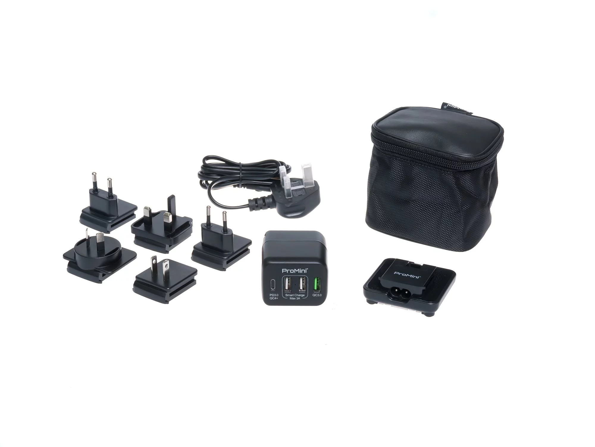 Magic-Pro ProMini Qs4TPD 45W 桌面式 / 插牆式兩用旅行 PD/QC 快速充電器 - Five 1 Store
