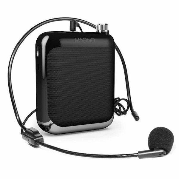 Maono Portable Voice Amplifier AU-C01 帶腰帶和 LED 顯示屏的 MANONO 便攜式語音放大器【香港行貨】- Five 1 Store