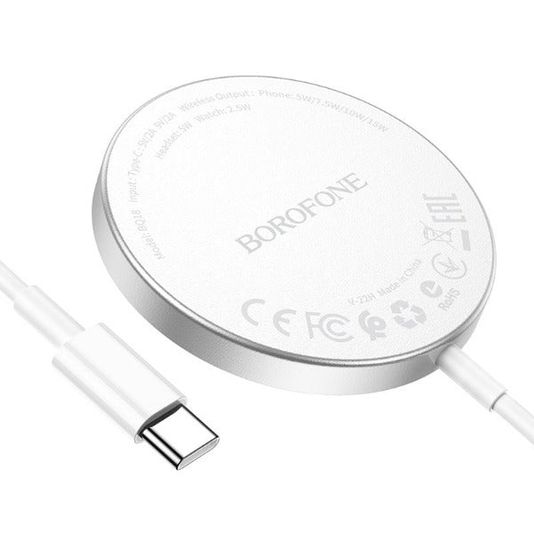 Borofone 3-in-1 Magnetic Wireless Fast Charger 1機3用PD無線充電板 BQ18【香港行貨】- Five 1 Store