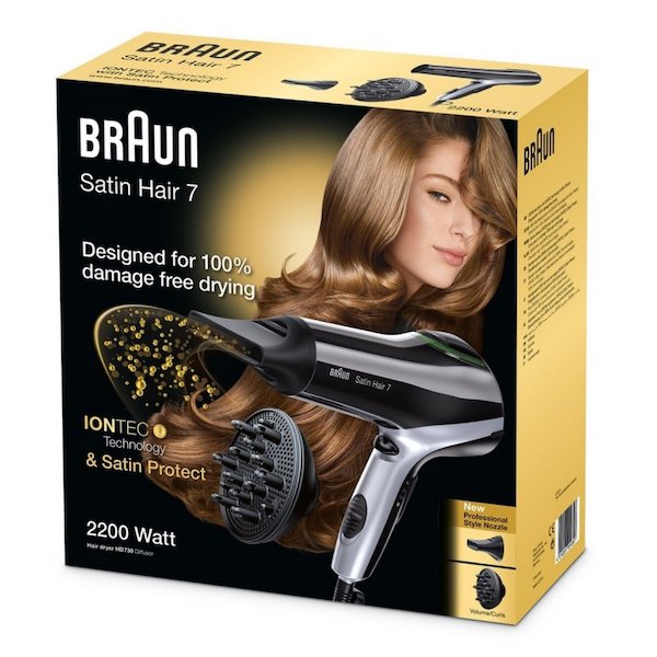Braun Satin Hair 7 IONTEC 離子電風筒 HD730【香港行貨】