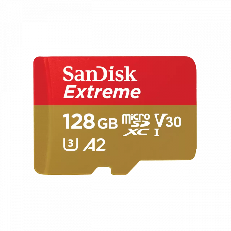 【全港包運】SanDisk Extreme® microSDXC™ 190MB/R 130MB/W* UHS-I 記憶卡【香港行貨】