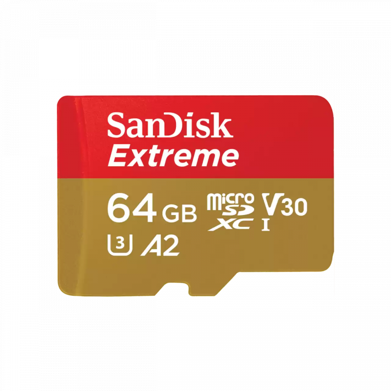 【全港包運】SanDisk Extreme® microSDXC™ 190MB/R 130MB/W* UHS-I 記憶卡【香港行貨】