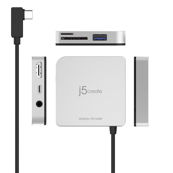 J5create JCD612 iPad Pro 11”/12.9”專用7合1多功能擴充集線器【香港行貨】