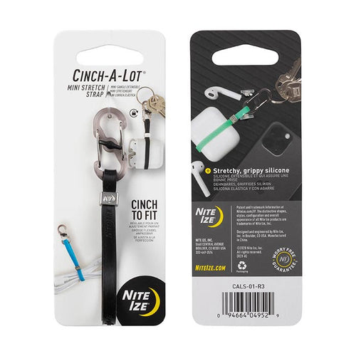 Nite Ize CINCH-A-LOT® Mini Stretch Strap 迷你匙扣索物帶(CALS-01-R3)