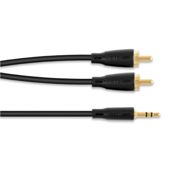 QED Connect 3.5 mm Jack to Phono Cable 唱機線 1.5M QE8114【香港行貨】