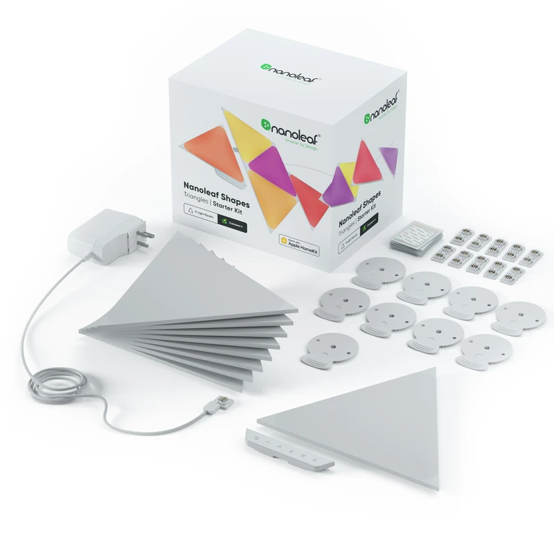 Nanoleaf Shapes Triangle 智能拼裝照明燈 Smarter Kit (最新一代) - Five 1 Store
