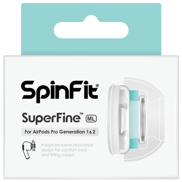 SpinFit SuperFine (適用於Apple Airpods Pro 第一及第二代)