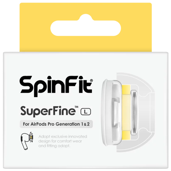 SpinFit SuperFine (適用於Apple Airpods Pro 第一及第二代)