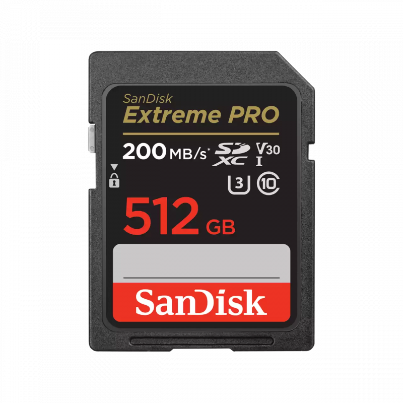 【全港包運】SanDisk Extreme PRO SDXC 200MB/R 140MB/W* UHS-I 記憶卡【香港行貨】