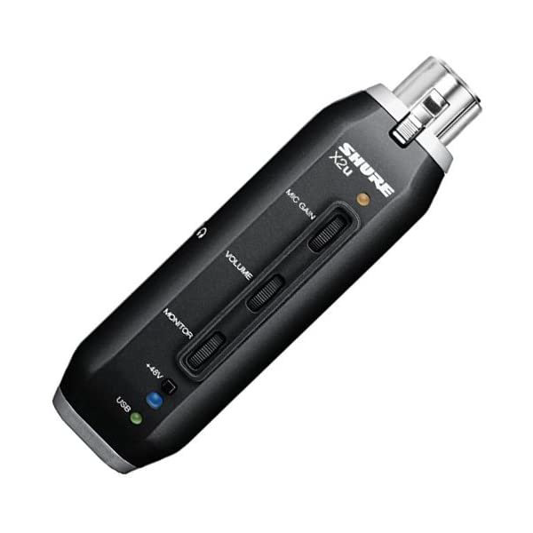 Shure X2U XLR to USB 訊號轉接器【香港行貨】