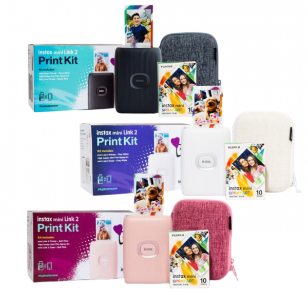 Fujifilm Instax Mini Link 2 Print Kit 打印機套裝【平行進口】