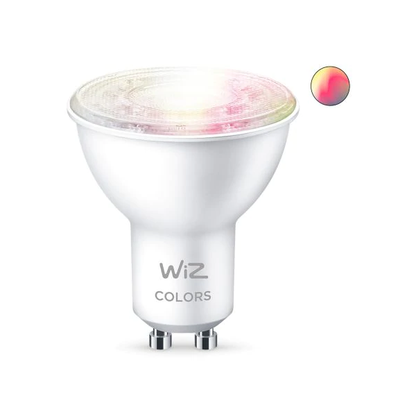 WiZ Wi-Fi智能LED燈泡– 4.7W / GU10 (黃白光+彩光)【香港行貨】